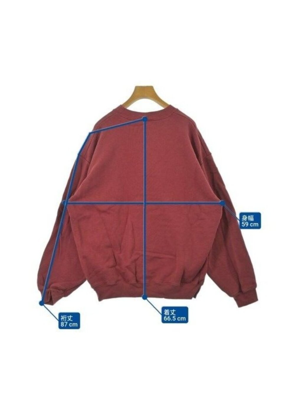 Balenciaga Sweatshirt Red - Picture 6 of 6